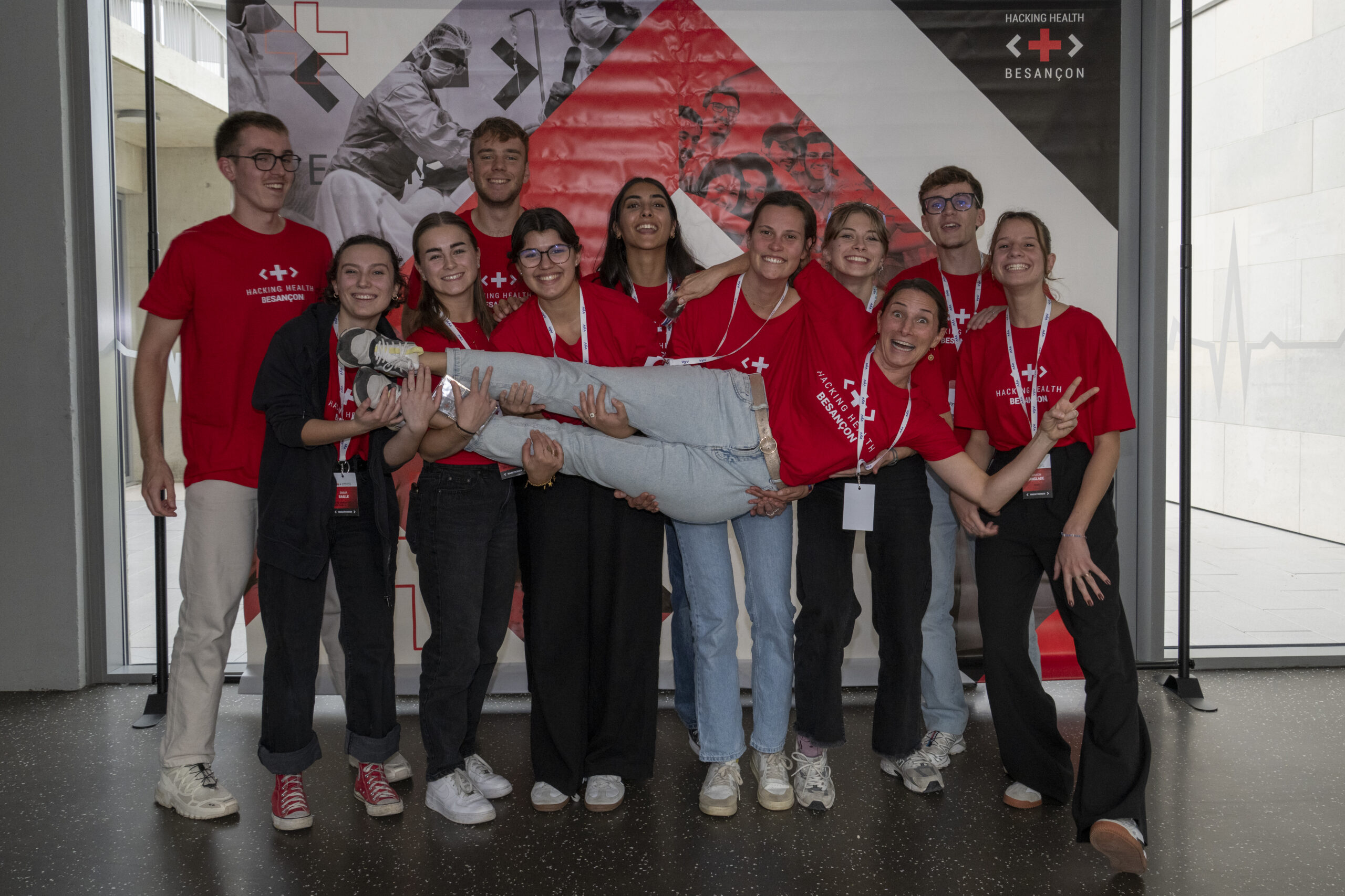 Photo équipe Emeline Sadosky HH25 - Crédit photo : Christian Naegelen